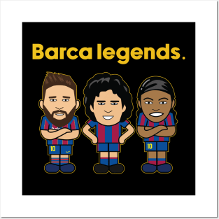 Barca legends Posters and Art